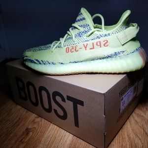 Sz 11 Adidas Yezzy Boost 350 YL Semi Frozen